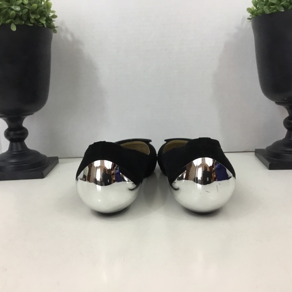 Kisscat Black Suede Low Heels, size: 240/7 - Picture 3 of 8